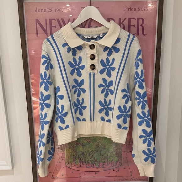 OMNES Sweaters - OMNES FLORAL SWEATER